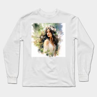 Rising flower Long Sleeve T-Shirt